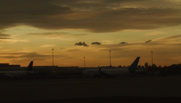 Evening light, Manchester airport, 26/9/11res
