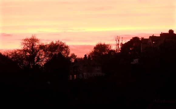 Sunset from home, 13/10/11_low-res