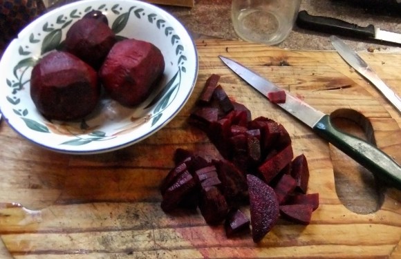 Chopped beetroot, 20/12/11