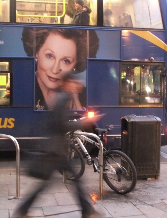 Thatcher on a bus, 31/1/12