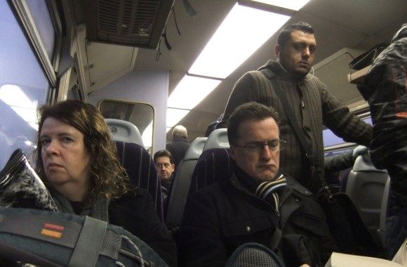 Grumpy commuters, 9/2/12