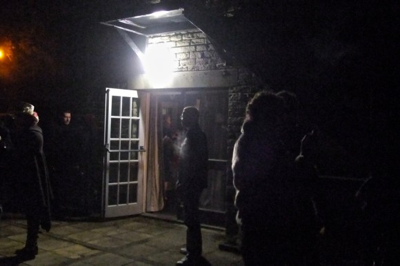 Back door, Frou Frou club, 3/3/12