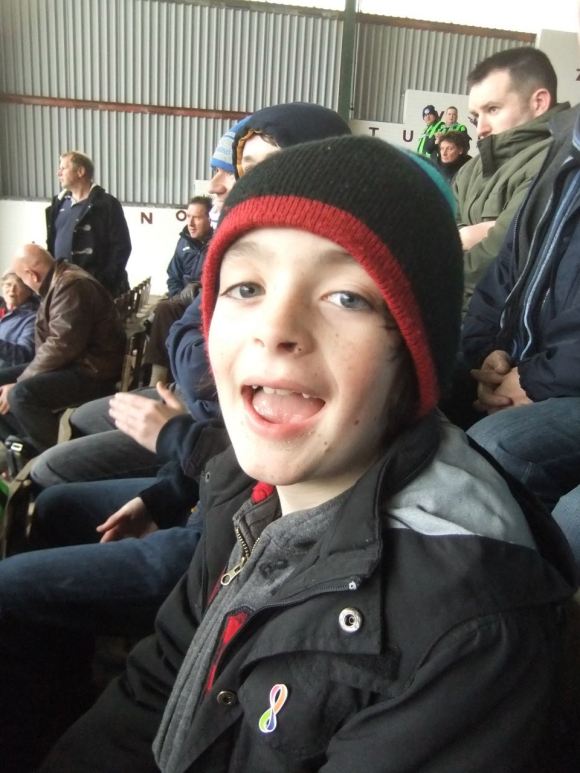 Joe at Burnley, 6/4/12