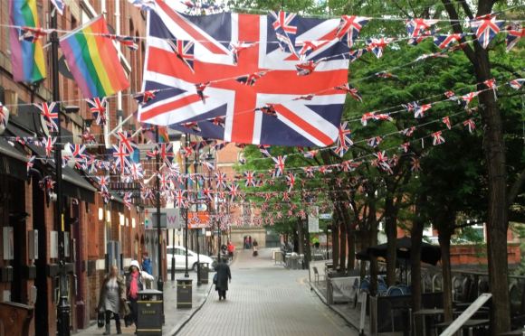 Canal Street flags, 7/6/12