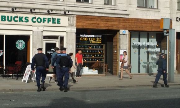 Starbucks riot squad, 19/6/12