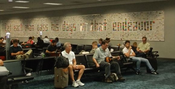 Atlanta airport, 20/7/12