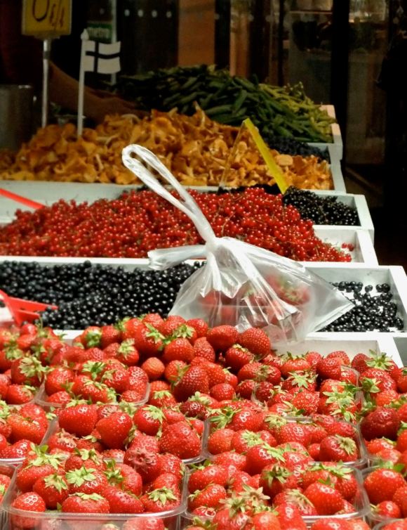 Berry stall, 10/8/12