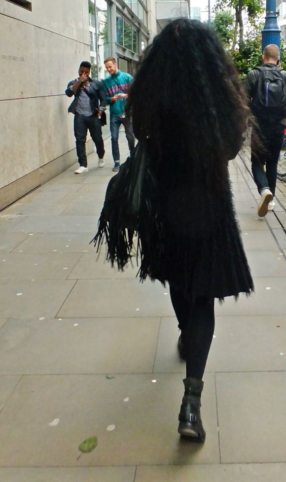 Cross Street woman, 28/9/12