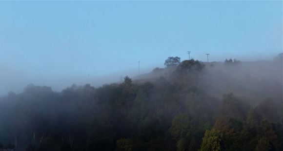 Mist on the hill, 14/10/12