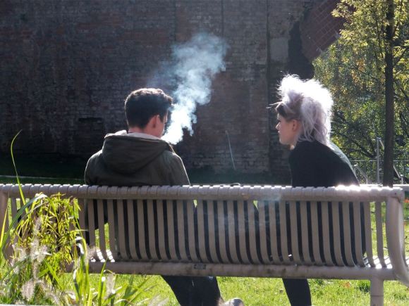 Smoke break, 9/10/12