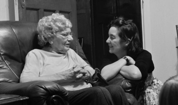 Clare and Gran W, 30/12/12