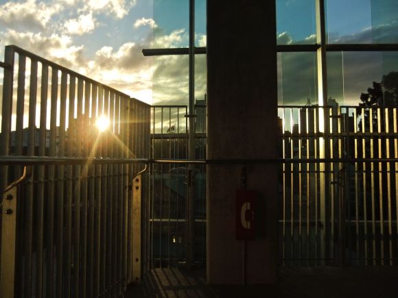 Block P fire escape, 24/4/13