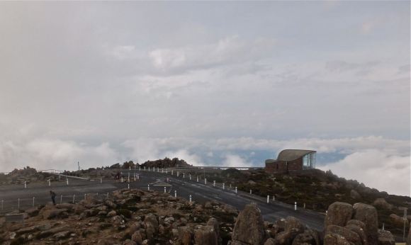Mount Wellington summit, 8/4/13
