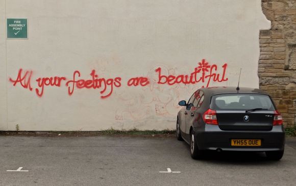 Happy graffiti, 17/6/13