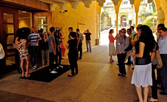 College hall, AUB, 20/8/13