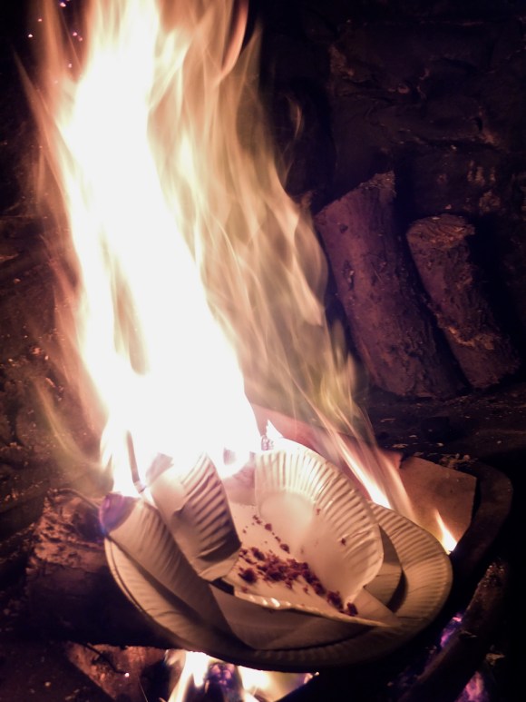 Burning the plates, 6/11/13