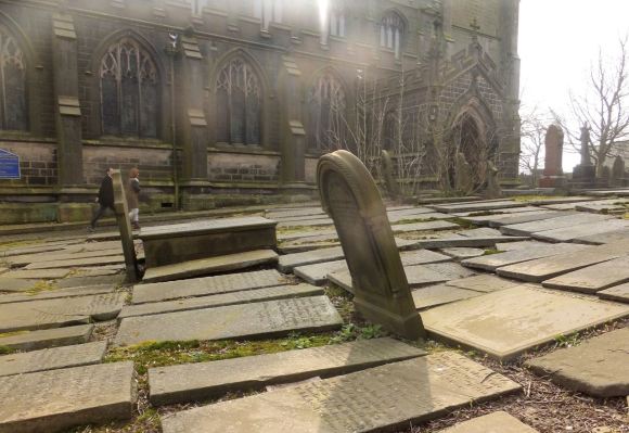 Heptonstall churchyard, 29/3/14