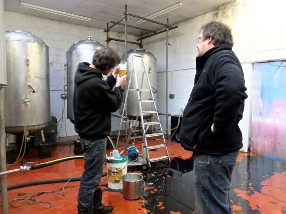 Slightly Foxed brewers, 5/3/14