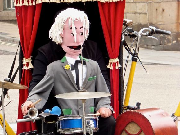 Drummer puppet, 27/4/14