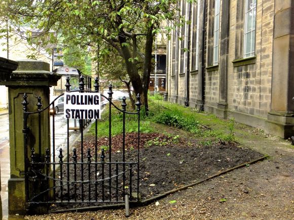 Polling station, 22/5/14