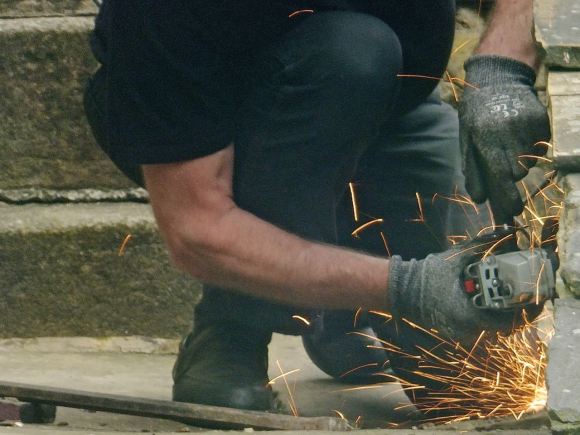 Angle grinding, 31/5/14