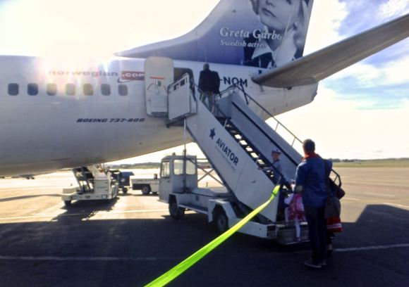 Boarding Greta Garbo, 20/6/14