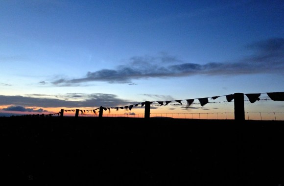 Cragg Vale bunting, 7/7/14