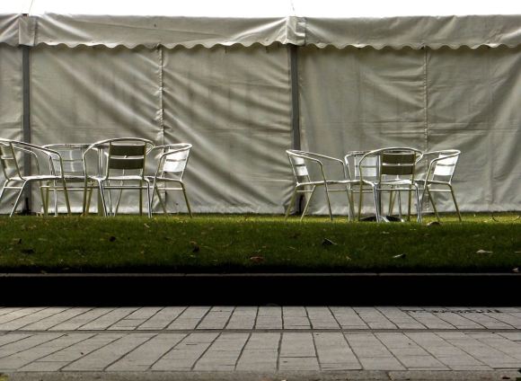 Graduation marquee, 15/7/14