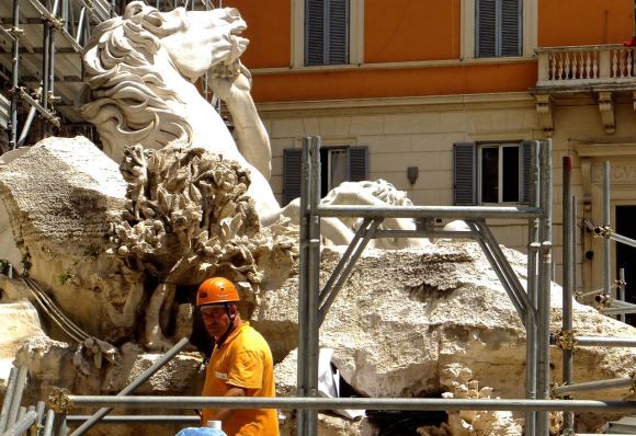 Trevi fountain, 23/7/14