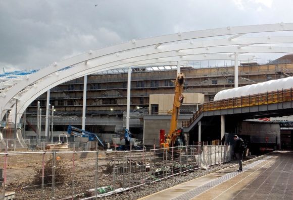 Victoria's new roof, 11/8/14