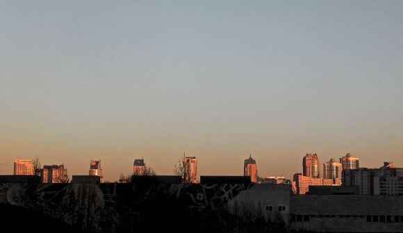 Moscow sunset, 29/10/14