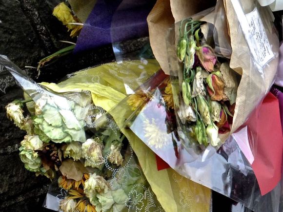 Memorial flowers, 19/11/14