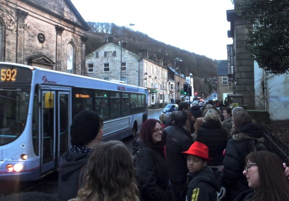 Cinema queue, 24/12/14