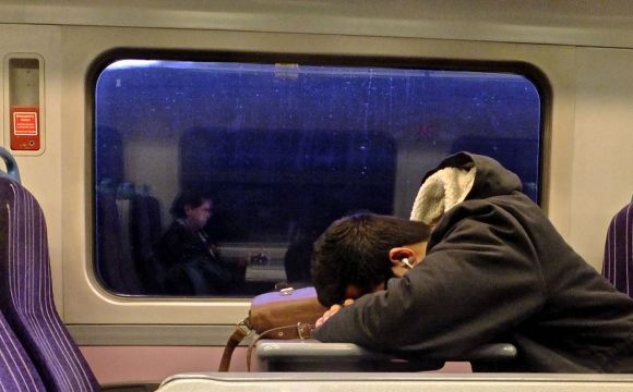 The train home, 8/12/14