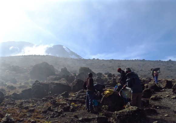 Porters and Kibo, 30/7/15