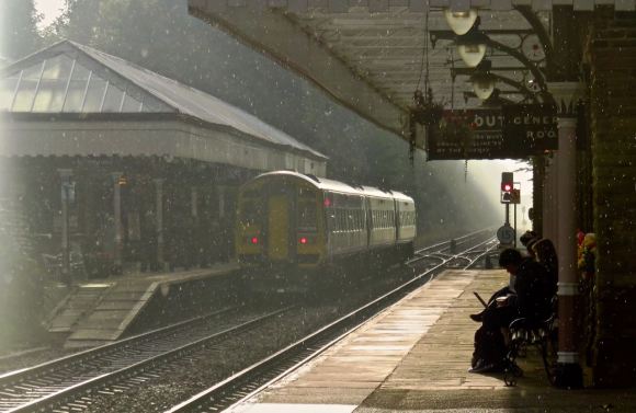 Rain shower, HB station, 22/9/15