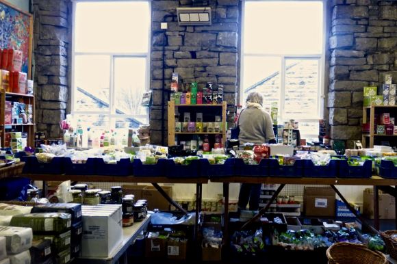 Pop up organic shop, 31/1/16