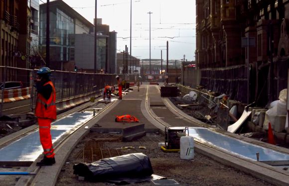 Tramline works, 11/1/16