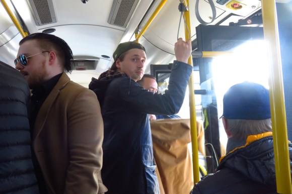 Airport bus, Gardemoen, 6/3/17