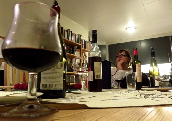 Helene after dinner, 9/3/17