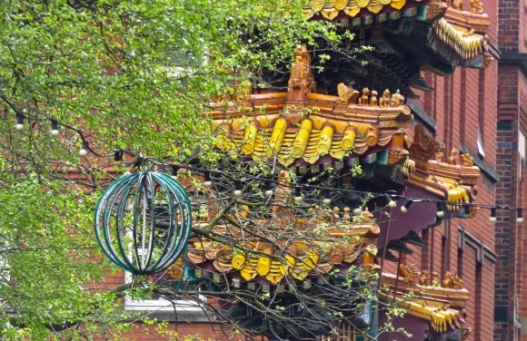 Chinese arch, side view, 27/4/17