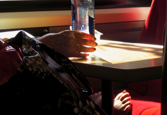 On the train, 9/4/17