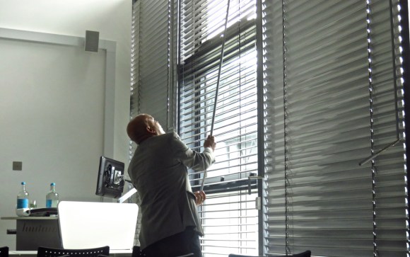 Working the blinds, 28/6/17