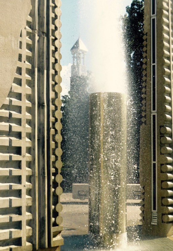 Purdue fountain, 30/8/17