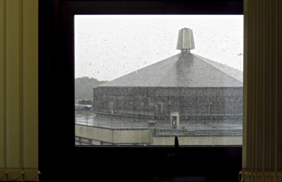 Rain from office, 5/9/17