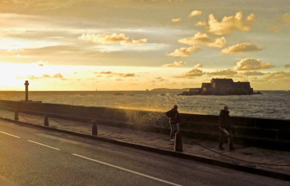 St Malo sunset, 21/9/17