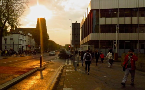 Oxford Road flare, 16/10/17