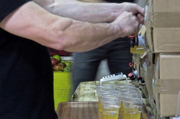 Cider tasting, 13/11/17