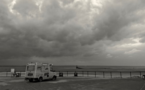 Ice cream van, Crosby, 15/4/18