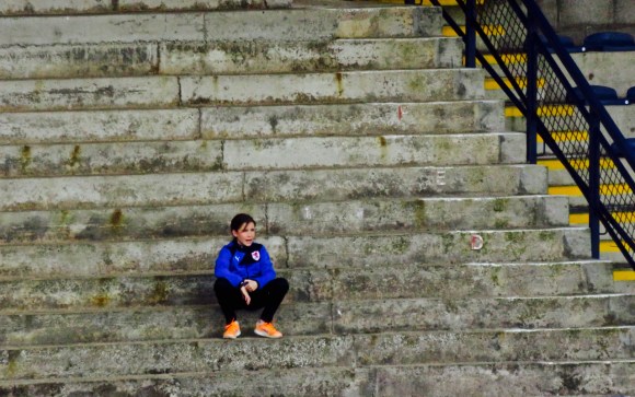 Ball girl, Raith, 5/5/18